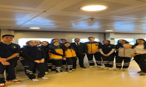 ATAÇDER Geleneği Devam Ediyor "Vapurda İlk Yardım Etkinliği"